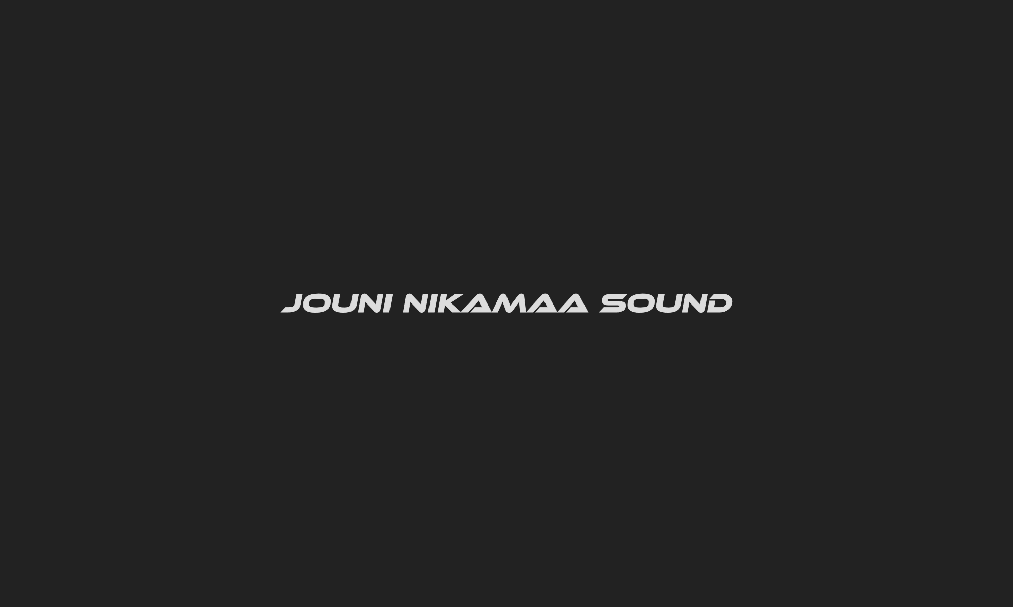 Jouni Nikamaa Sound